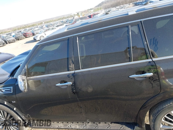 2018 Infiniti QX80 with VIN JN8AZ2NE0J9195724, listed as a IAAI auction lot 41778410 with 137,315 mi miles and . Bid and sale history available at DreamBid. Image 21.