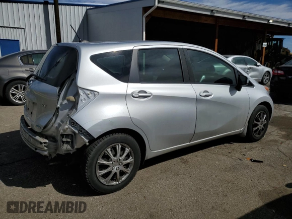 2016 Nissan Note S with VIN 3N1CE2CP8GL393829, listed as a Copart auction lot 49459915 with 98,336 mi miles and Salvage title. Bid and sale history available at DreamBid. Image 3.