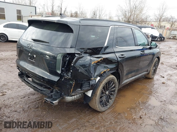 2024 Hyundai Palisade Calligraphy z VIN KM8R7DGE5RU804260, wystawiony jako IAAI lot #41467561 z przebiegiem 2 102 mil mil oraz . Historia ofert i sprzedaży dostępna na DreamBid. Obrazek 4.