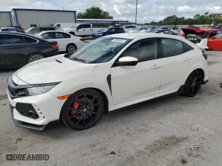 2018 Honda Civic Type R Touring with VIN SHHFK8G75JU204641, listed as a Copart auction lot 70954834 with 64,819 mi miles and Salvage Title. Bid and sale history available at carsss.com. Image 1.