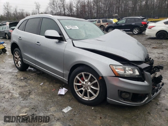 2009 Audi Q5 Premium Plus with VIN WA1KK78R59A036623, listed as a Copart auction lot 41005684 with Not provided miles and Non repairable. Bid and sale history available at DreamBid. Image 4.
