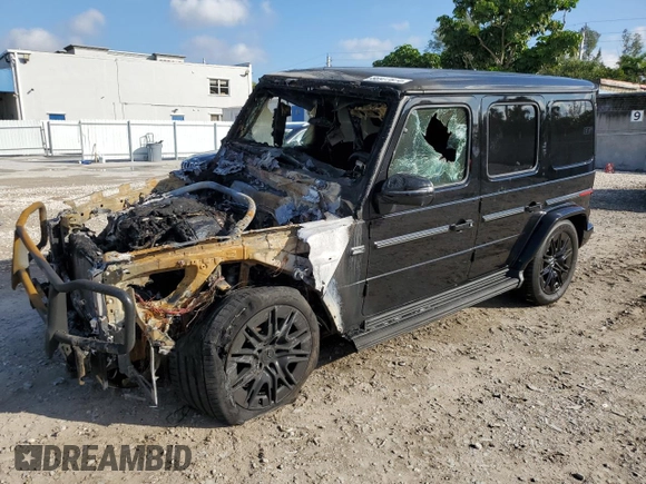 2025 Mercedes-Benz G with VIN W1NWH1AB0SX020180, listed as a Copart auction lot 86977874 with Not Provided miles and Non Repairable. Bid and sale history available at DreamBid. Image 1.