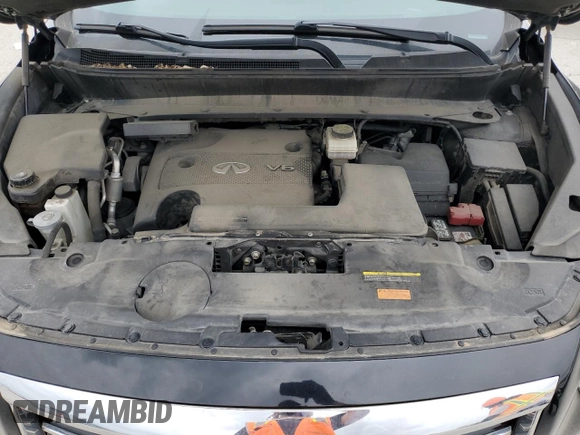 2015 Infiniti QX60 with VIN 5N1AL0MM0FC553971, listed as a Copart auction lot 51119805 with 112,169 mi miles and Salvage Title. Bid and sale history available at DreamBid. Image 12.