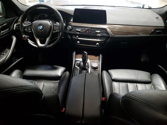 2019 BMW 5 Series 530i xDrive with VIN WBAJA7C50KWC77829, listed as a Copart auction lot 57496155 with Not provided miles and Salvage title. Bid and sale history available at DreamBid. Image 8.