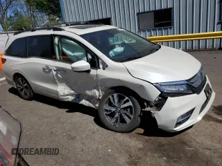 2019 Honda Odyssey Elite z VIN 5FNRL6H91KB109544, wystawiony jako Copart lot #53440185 z przebiegiem 92 457 mil mil oraz Szkoda całkowita • Salvage title. Historia ofert i sprzedaży dostępna na DreamBid. Obrazek 4.