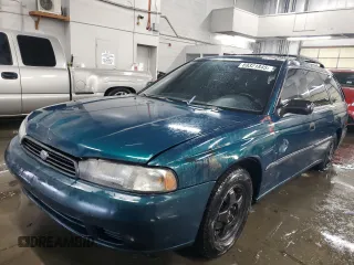 1997 Subaru Legacy L with VIN 4S3BK4357V7306838, listed as a Copart auction lot 89321845 with 243,311 mi miles and Salvage title. Bid and sale history available at DreamBid. Image 1.