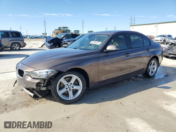 2015 BMW 3 Series 328i with VIN WBA3A5G58FNS88853, listed as a Copart auction lot 42785375 with 129,918 mi miles and Salvage title. Bid and sale history available at DreamBid. Image 1.