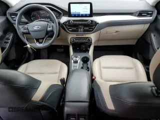 2021 Ford Escape SEL with VIN 1FMCU9H9XMUA23479, listed as a Copart auction lot 77737584 with 54,705 mi miles and Salvage Title. Bid and sale history available at DreamBid. Image 8.
