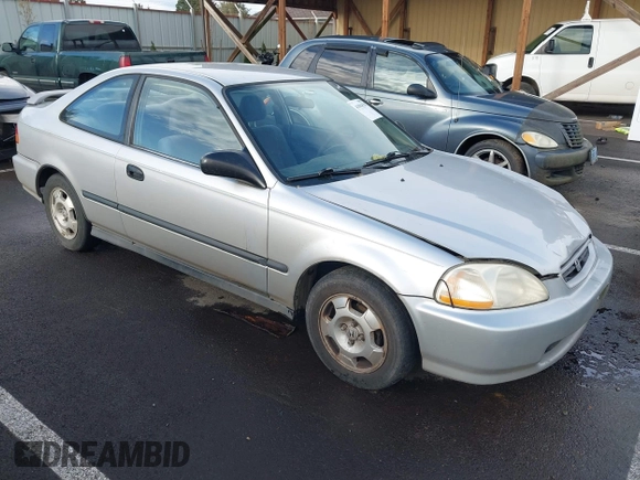 1998 Honda Civic DX with VIN 1HGEJ6221WL134982, listed as a IAAI auction lot 41904339 with 245,496 mi miles. Bid and sale history available at carsss.com. Image 1.