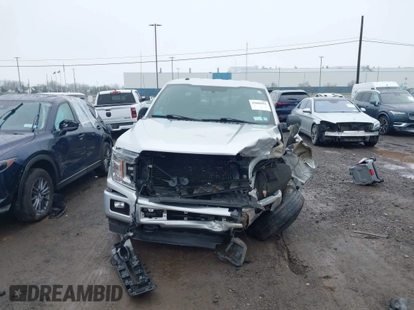 2018 Ford F-150 XL with VIN 1FTFX1EG5JFB03429, listed as a IAAI auction lot 42008961 with 86,542 mi miles. Bid and sale history available at carsss.com. Image 12.