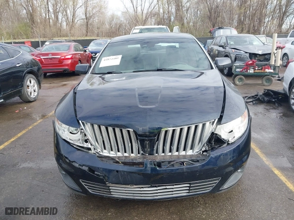 2009 Lincoln MKS with VIN 1LNHM93R39G619004, listed as a IAAI auction lot 41834480 with 184,817 mi miles. Bid and sale history available at carsss.com. Image 6.