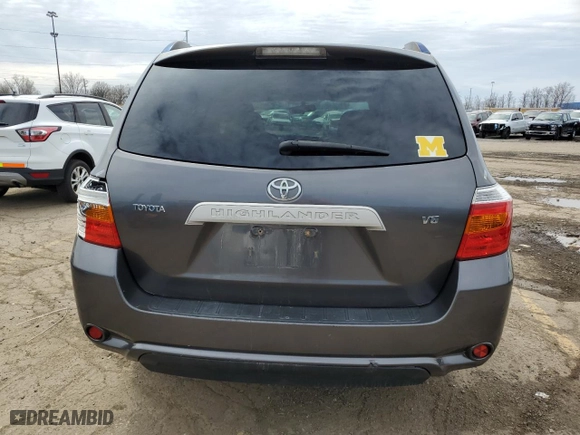 2008 Toyota Highlander with VIN JTEDS41A282016593, listed as a Copart auction lot 48991085 with 283,582 mi miles and Clean Title. Bid and sale history available at carsss.com. Image 6.