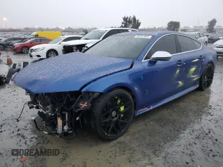 2016 Audi RS 7 Prestige z VIN WUAW2AFC0GN903602, wystawiony jako Copart lot #80931984 z przebiegiem 73 918 mil mil oraz Szkody całkowita. Historia ofert i sprzedaży dostępna na DreamBid. Obrazek 1.