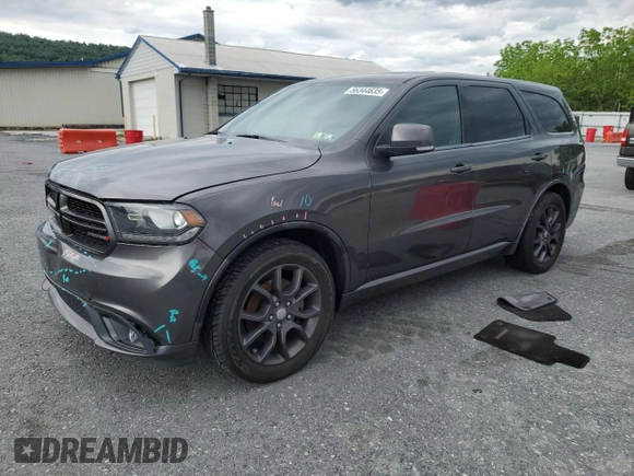 2017 Dodge Durango R/T z VIN 1C4SDJCT5HC898730, wystawiony jako Copart lot #56344635 z przebiegiem 98 996 mil mil oraz Szkoda całkowita • Salvage title. Historia ofert i sprzedaży dostępna na DreamBid. Obrazek 1.