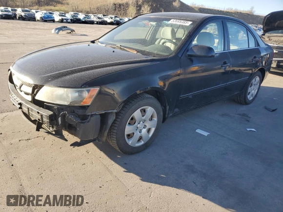 2007 Hyundai Sonata GLS with VIN 5NPET46C67H233965, listed as a Copart auction lot 53695385 with 144,030 mi miles and Salvage Title. Bid and sale history available at DreamBid. Image 1.
