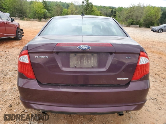 2012 Ford Fusion SE with VIN 3FAHP0HG2CR418523, listed as a Copart auction lot 52574915 with 125,359 mi miles and Salvage Title. Bid and sale history available at carsss.com. Image 6.