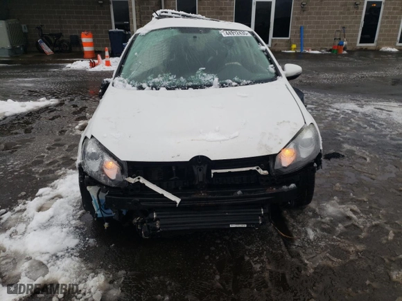 2011 Volkswagen Golf TDI with VIN WVWDM7AJ4BW161053, listed as a Copart auction lot 44912435 with 63,022 mi miles and Salvage Title. Bid and sale history available at carsss.com. Image 5.