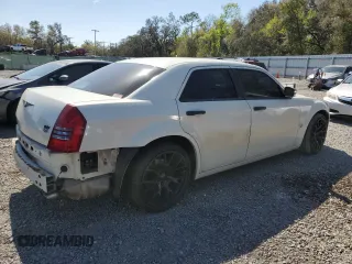 2005 Chrysler 300 with VIN 2C3AA63H35H504149, listed as a Copart auction lot 46455655 with 128,617 mi miles and Salvage Title. Bid and sale history available at carsss.com. Image 3.