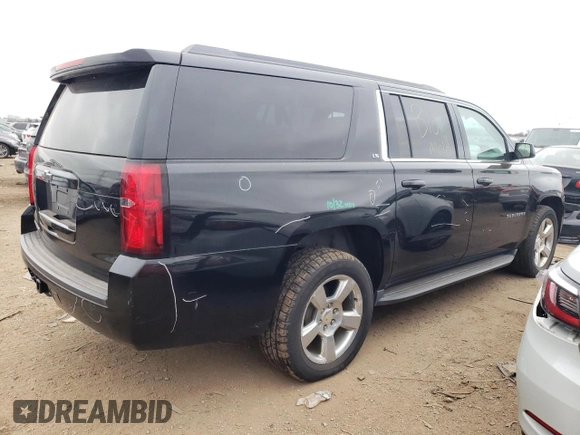 2016 Chevrolet Suburban LS with VIN 1GNSKGKC9GR330798, listed as a Copart auction lot 44231174 with 0 mi miles and Salvage Title. Bid and sale history available at carsss.com. Image 3.