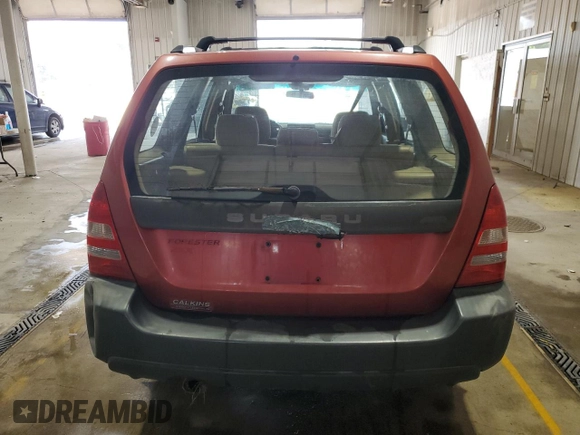 2003 Subaru Forester X z VIN JF1SG63623H708799, wystawiony jako Copart lot #60205135 z przebiegiem 294 969 mil mil oraz Szkoda całkowita • Salvage title. Historia ofert i sprzedaży dostępna na DreamBid. Obrazek 6.