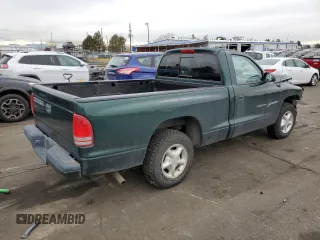1999 Dodge Dakota SLT with VIN 1B7FL26X8XS161292, listed as a Copart auction lot 83675504 with 108,515 mi miles and Salvage Title. Bid and sale history available at carsss.com. Image 3.