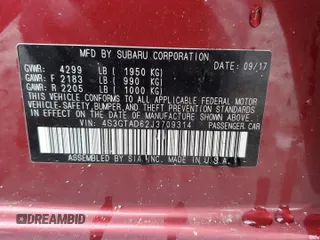 2018 Subaru Impreza Premium z VIN 4S3GTAD62J3709314, wystawiony jako Copart lot #59881165 z przebiegiem 56 482 mil mil oraz Szkoda całkowita • Salvage title. Historia ofert i sprzedaży dostępna na DreamBid. Obrazek 12.