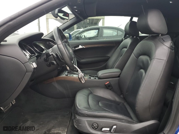2017 Audi A5 Cabriolet Sport with VIN WAUD2AFH7HN002628, listed as a Copart auction lot 89406955 with NaN miles and Salvage Title. Bid and sale history available at carsss.com. Image 7.