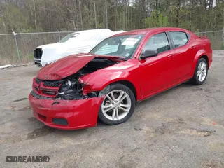 2014 Dodge Avenger SE with VIN 1C3CDZAB0EN166152, listed as a IAAI auction lot 41817221 with 109,135 mi miles. Bid and sale history available at carsss.com. Image 18.