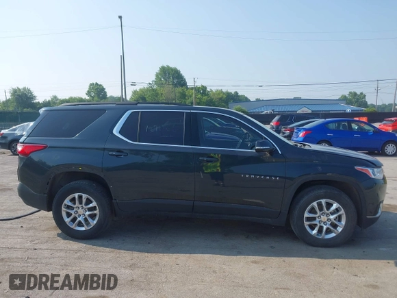 2019 Chevrolet Traverse LT Cloth with VIN 1GNERGKW0KJ151026, listed as a IAAI auction lot 42745723 with Not provided miles and . Bid and sale history available at DreamBid. Image 12.