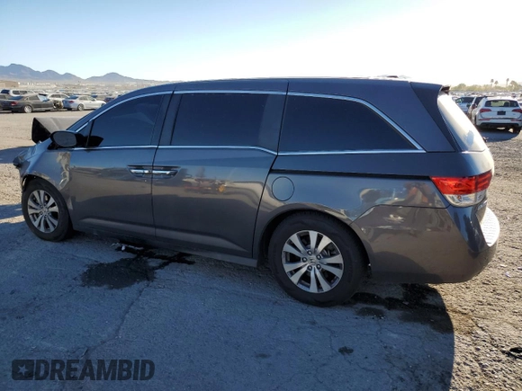 2016 Honda Odyssey EX-L with VIN 5FNRL5H60GB004856, listed as a Copart auction lot 50616685 with 146,296 mi miles and Salvage Title. Bid and sale history available at carsss.com. Image 2.