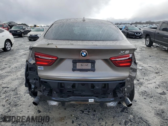 2017 BMW X6 xDrive35i with VIN 5UXKU2C36H0U29054, listed as a Copart auction lot 72765242 with 50,316 mi miles. Bid and sale history available at carsss.com. Image 6.