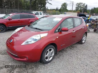 2012 Nissan LEAF SL with VIN JN1AZ0CP7CT026409, listed as a IAAI auction lot 42127666 with 55,306 mi miles and . Bid and sale history available at DreamBid. Image 2.