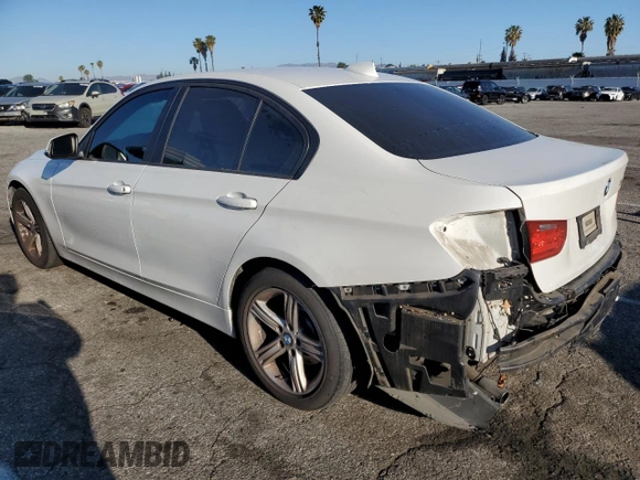 2015 BMW 3 Series 328i with VIN WBA3C1C52FP853191, listed as a Copart auction lot 49509475 with 90,420 mi miles and Salvage title. Bid and sale history available at DreamBid. Image 2.