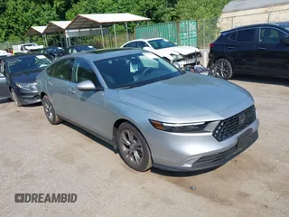 2024 Honda Accord EX with VIN 1HGCY1F38RA084980, listed as a IAAI auction lot 42596998 with 5,190 mi miles and . Bid and sale history available at DreamBid. Image 1.