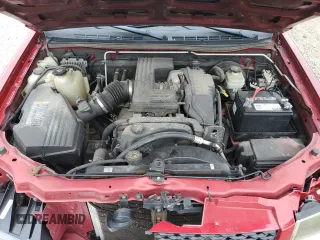 2005 Chevrolet Colorado 1SC LS Z85 with VIN 1GCCS136658232124, listed as a Copart auction lot 54879905 with 136,167 mi miles and Salvage Title. Bid and sale history available at DreamBid. Image 11.