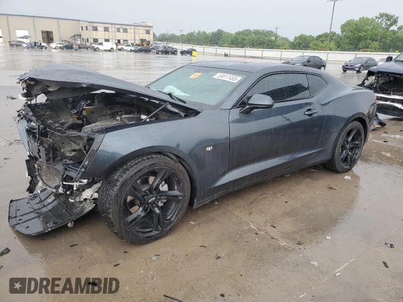 2022 Chevrolet Camaro 1LT with VIN 1G1FB1RX4N0133564, listed as a Copart auction lot 55817455 with Not provided miles and Salvage title. Bid and sale history available at DreamBid. Image 1.