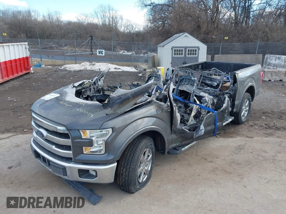 2017 Ford F-150 XL with VIN 1FTEW1CP7HKC60057, listed as a IAAI auction lot 41440464 with 1 mi miles. Bid and sale history available at carsss.com. Image 17.