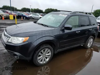 2013 Subaru Forester X Premium with VIN JF2SHADC2DH443576, listed as a Copart auction lot 61061945 with 141,280 mi miles and Salvage title. Bid and sale history available at DreamBid. Image 1.
