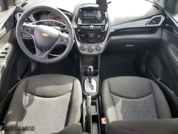 2020 Chevrolet Spark LT with VIN KL8CD6SA6LC431304, listed as a Copart auction lot 51465735 with 58,628 mi miles and Salvage Title. Bid and sale history available at carsss.com. Image 8.