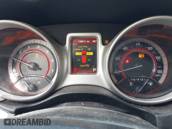 2017 Dodge Journey SE z VIN 3C4PDCAB6HT697631, wystawiony jako IAAI lot #42200146 z przebiegiem 158 511 mil mil oraz . Historia ofert i sprzedaży dostępna na DreamBid. Obrazek 7.