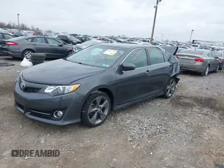 2012 Toyota Camry SE with VIN 4T1BK1FK3CU517724, listed as a IAAI auction lot 41863249 with 580,000 mi miles. Bid and sale history available at carsss.com. Image 2.