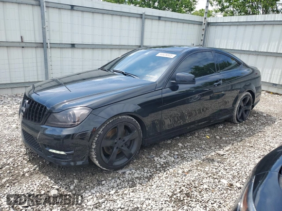 2015 Mercedes-Benz C 350 with VIN WDDGJ8JB9FG398342, listed as a Copart auction lot 56608885 with 93,116 mi miles and Salvage title. Bid and sale history available at DreamBid. Image 1.