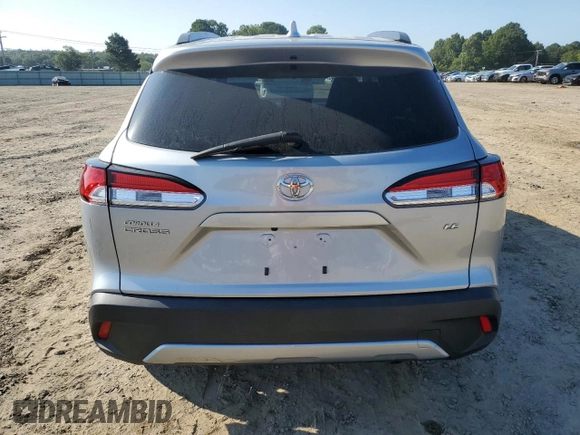 2022 Toyota Corolla Cross LE with VIN 7MUCAAAG0NV010646, listed as a Copart auction lot 72151744 with 59,273 mi miles and Salvage title. Bid and sale history available at DreamBid. Image 6.