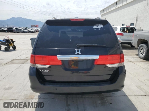 2008 Honda Odyssey Touring with VIN 5FNRL38908B092436, listed as a Copart auction lot 59914655 with 186,462 mi miles and Salvage title. Bid and sale history available at DreamBid. Image 6.