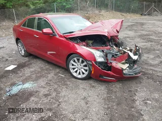 2018 Cadillac ATS RWD z VIN 1G6AA5RX3J0130308, wystawiony jako IAAI lot #41937816 z przebiegiem 54 959 mil mil oraz . Historia ofert i sprzedaży dostępna na DreamBid. Obrazek 1.