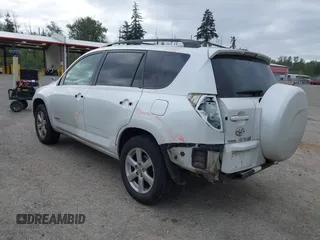 2008 Toyota RAV4 Ltd with VIN JTMBD31V885167715, listed as a IAAI auction lot 42160981 with 186,171 mi miles. Bid and sale history available at carsss.com. Image 3.