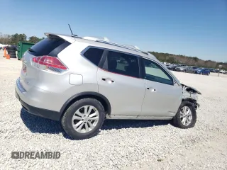 2016 Nissan Rogue S with VIN KNMAT2MT6GP732940, listed as a Copart auction lot 50016975 with 63,525 mi miles and Salvage Title. Bid and sale history available at carsss.com. Image 3.