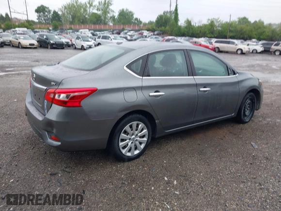 2017 Nissan Sentra SV with VIN 3N1AB7AP5HY313293, listed as a IAAI auction lot 42242781 with 123,125 mi miles and . Bid and sale history available at DreamBid. Image 4.