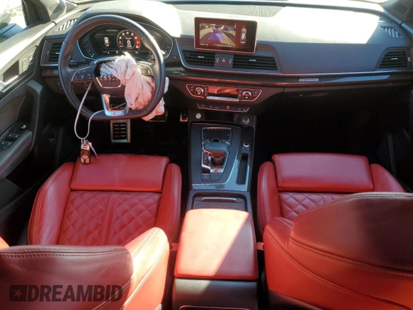 2019 Audi SQ5 Premium Plus with VIN WA1B4AFY0K2087030, listed as a Copart auction lot 37741814 with 46,986 mi miles and . Bid and sale history available at DreamBid. Image 8.