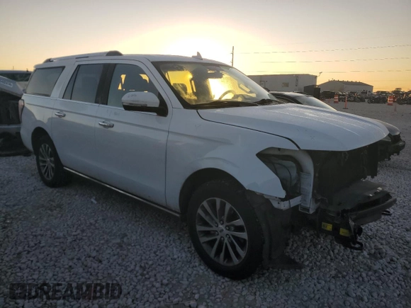 2018 Ford Expedition Max Limited with VIN 1FMJK2AT7JEA23438, listed as a Copart auction lot 85933814 with 99,307 mi miles and Salvage title. Bid and sale history available at DreamBid. Image 4.